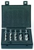 Powerbor 20K04L PB4 Long (50mm) Cutter Kit Contains M14,16,18,20,22mm Cutters And 1 Pin £84.95 Powerbor 20k04l Pb4 Long (50mm) Cutter Kit Contains M14,16,18,20,22mm Cutters And 1 Pin
For Cutting General Engineering And Structural Steels
Dramatically Outperform Conventional